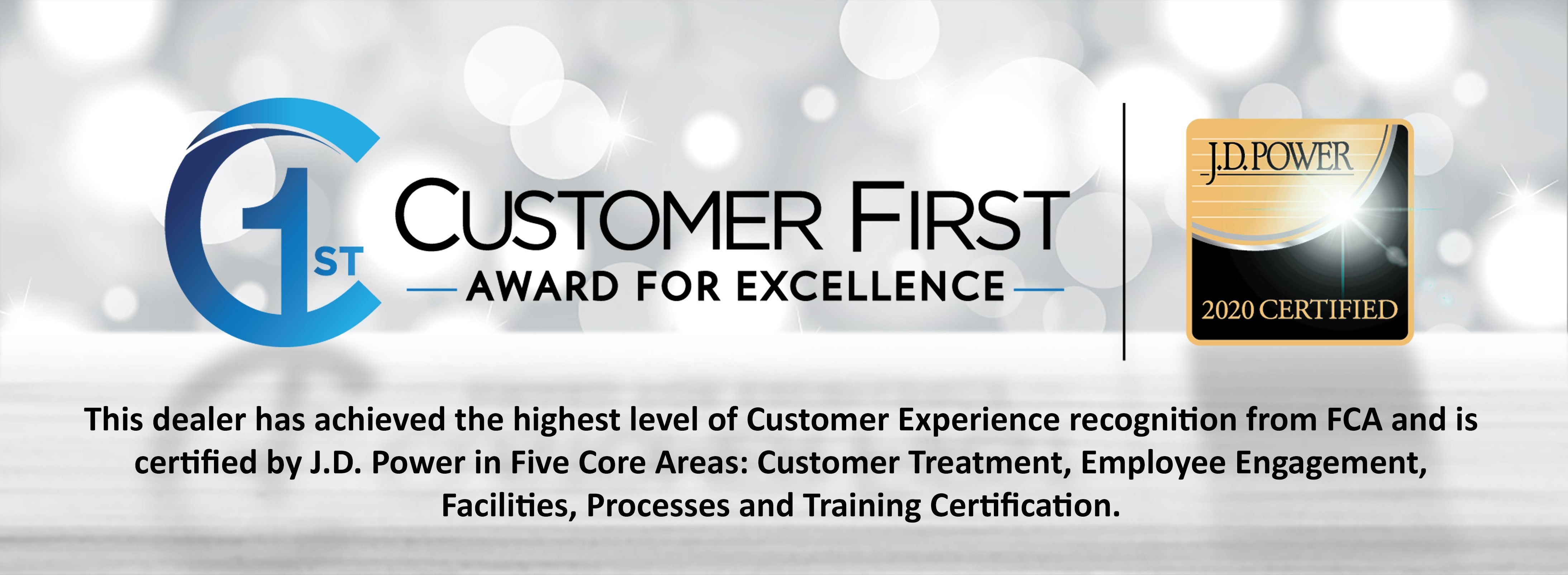 Customer First Award for Excellence for 2019 at Tony T Chrysler Dodge Jeep Ram of Orangeburg in Orangeburg, SC