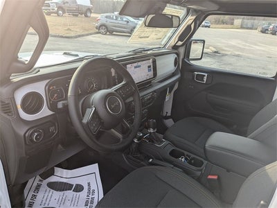 2025 Jeep Wrangler WRANGLER 4-DOOR SPORT S
