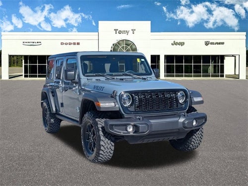 2024 Jeep Wrangler 4-Door Willys 4x4