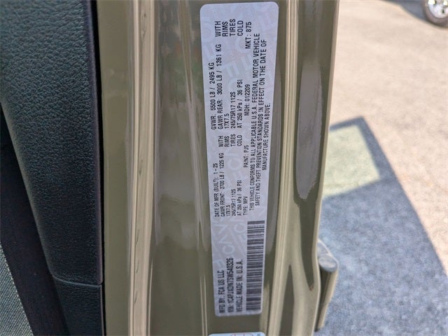 2025 Jeep Wrangler WRANGLER 4-DOOR SPORT S