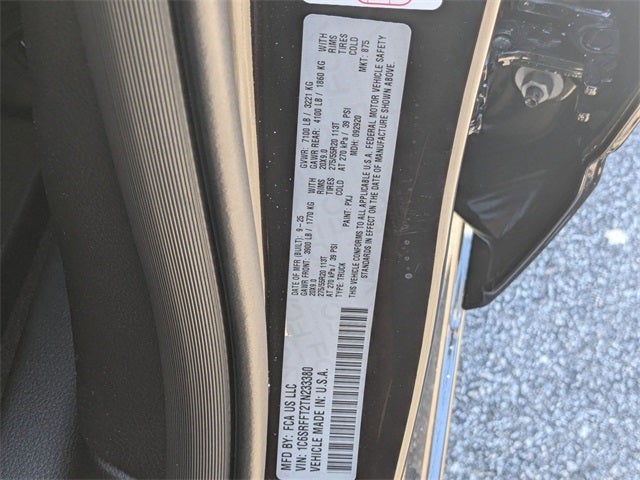 2026 RAM 1500 Big Horn