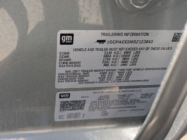 2025 Chevrolet Silverado 1500 2WD Crew Cab Short Bed LT