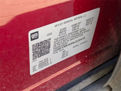 2022 Chevrolet Traverse AWD 2FL Cloth