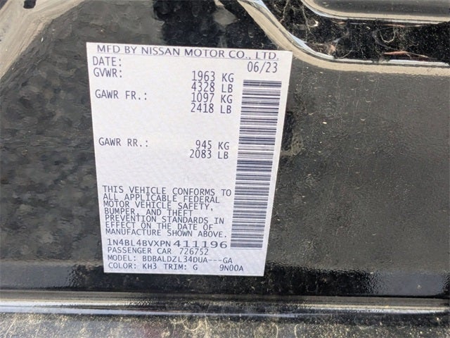 2023 Nissan Altima S FWD