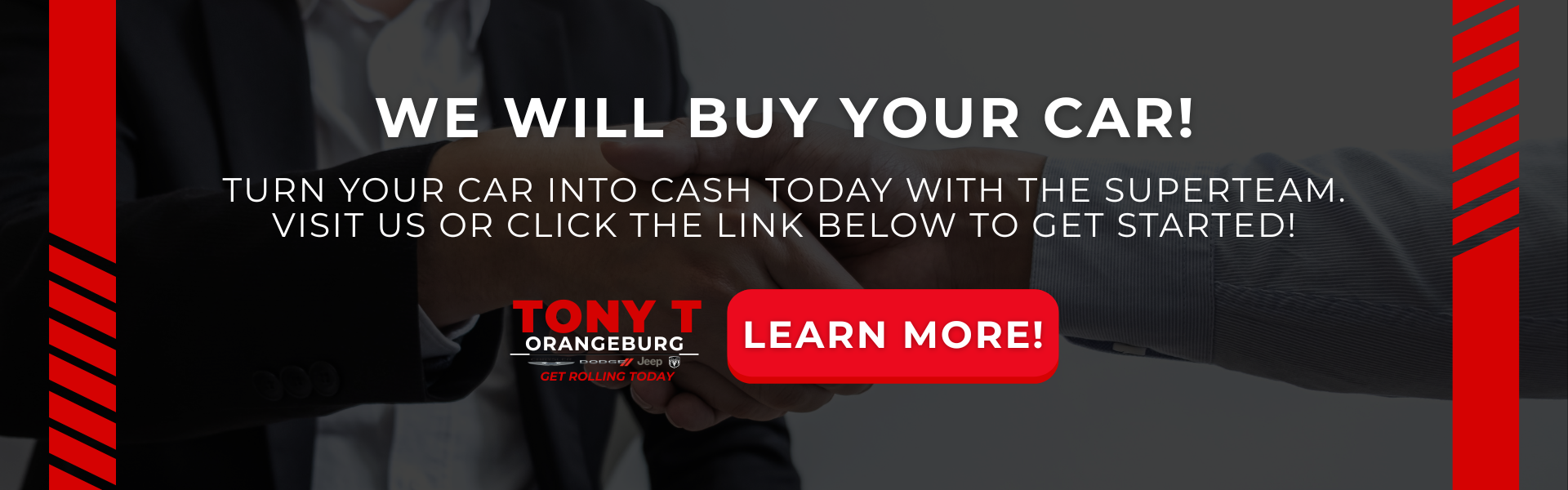 We will buy your car!