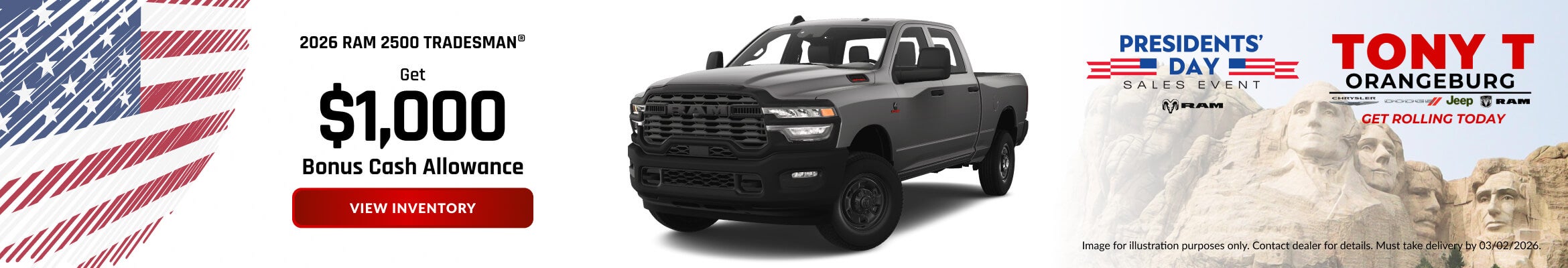 2026 RAM 2500 Offer