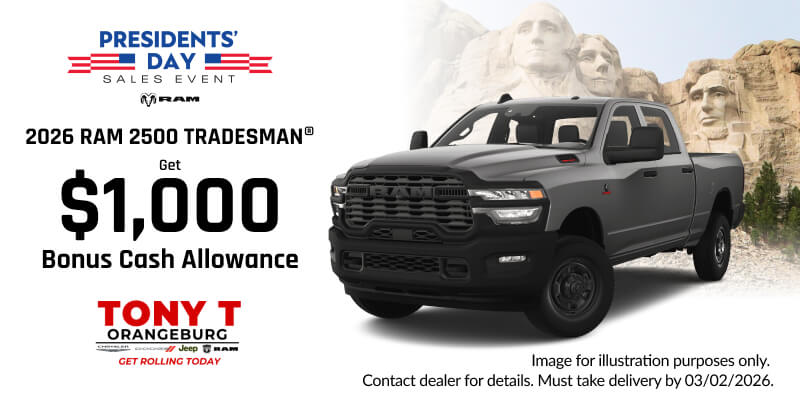 2026 RAM 2500 Offer