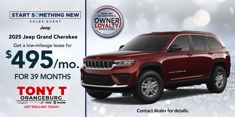 Tony T Chrysler Dodge Jeep Ram of Orangeburg in Orangeburg SC